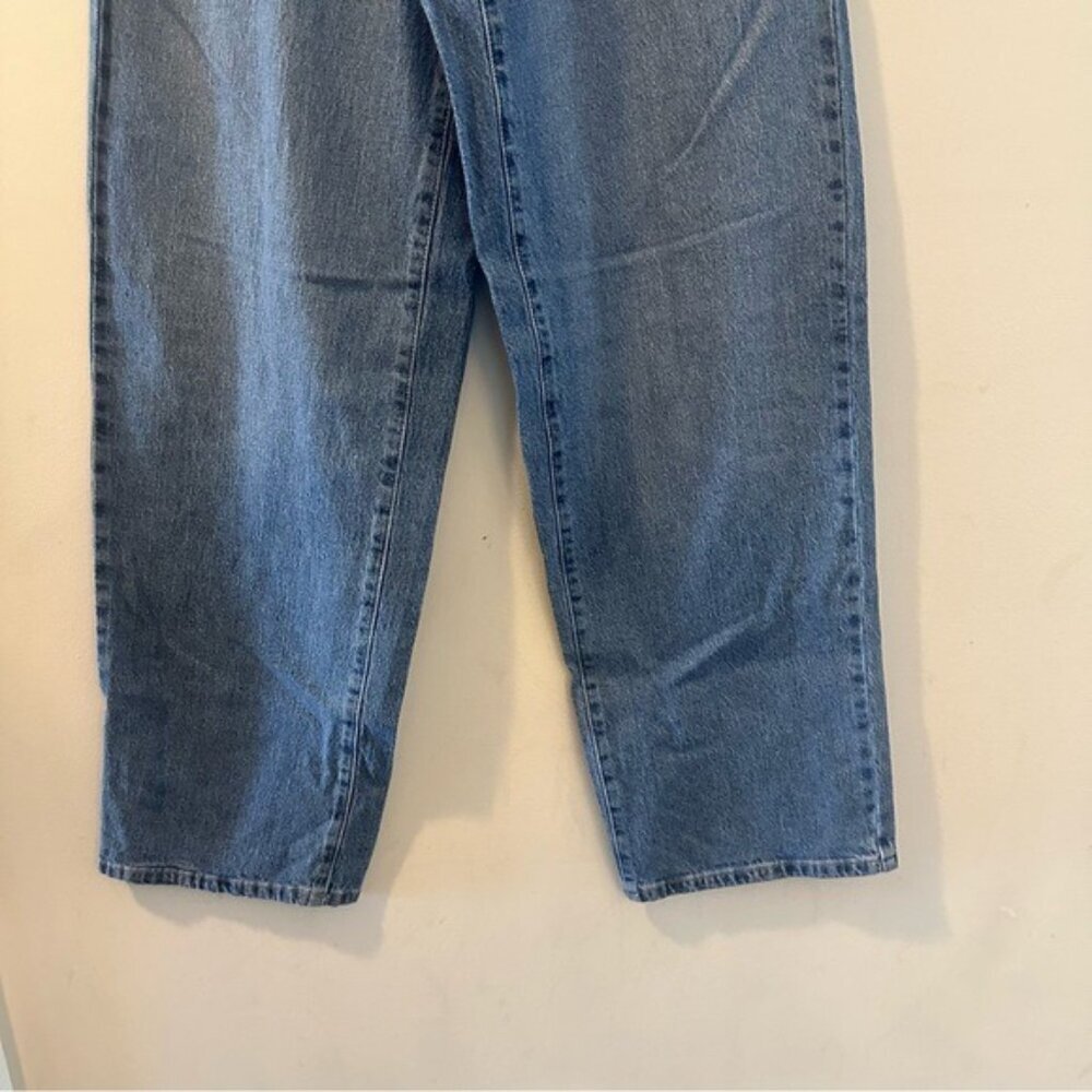 No Boundaries Y2K Mid Rise Baggy Wide Leg Jeans Studded Size 00 NWT - Picture 8 of 15